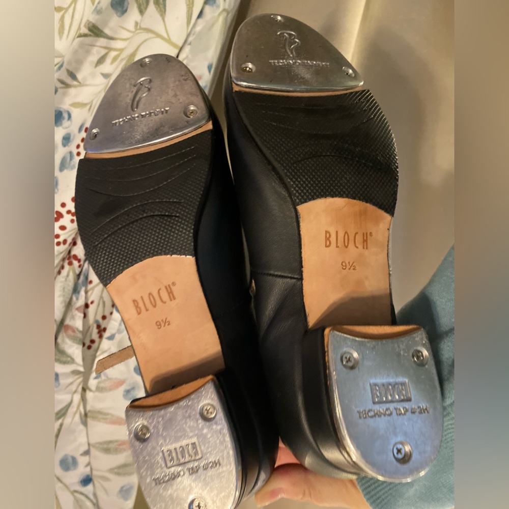 Bloch Black Leather Tap Shoes